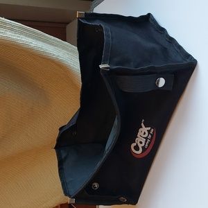 Carex rollator underneath pouch, black, 13-1/2"L x 6-3/4"W x 6" d